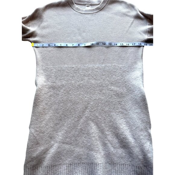 Lululemon Restful Intention Sweater Ribbed Long Sleeve Pockets Pink Size S - Picture 6 of 7